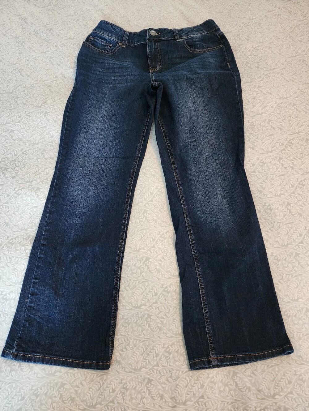 M Jeans By Maurices Classic Slim Boot Mid Rise Jeans, Size 12 Short - Picture 4 of 12